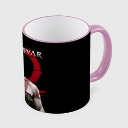 Кружка 3D God of War, цвет: 3D-розовый кант