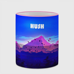 Кружка 3D HUSH, цвет: 3D-розовый кант — фото 2