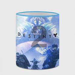 Кружка 3D Destiny 2: Beyond Light, цвет: 3D-небесно-голубой кант — фото 2