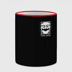 Кружка 3D MP ROBOT, цвет: 3D-красный кант — фото 2