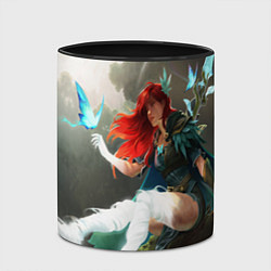 Кружка 3D Windranger Dota, цвет: 3D-белый + черный — фото 2