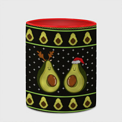 Кружка 3D Avo christmas, цвет: 3D-белый + красный — фото 2