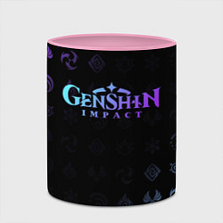 Кружка 3D GENSHIN IMPACT, цвет: 3D-белый + розовый — фото 2