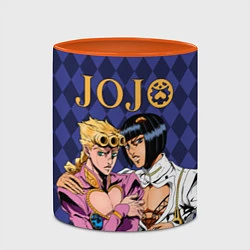 Кружка 3D JOJO, цвет: 3D-белый + оранжевый — фото 2