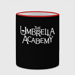 Кружка 3D Umbrella academy, цвет: 3D-красный кант — фото 2
