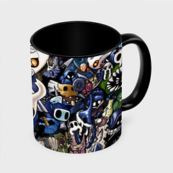 Кружка 3D HOLLOW KNIGHT, цвет: 3D-белый + черный