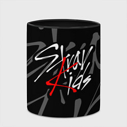 Кружка 3D STRAY KIDS, цвет: 3D-белый + черный — фото 2