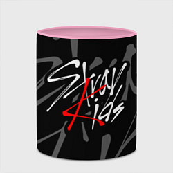 Кружка 3D STRAY KIDS, цвет: 3D-белый + розовый — фото 2