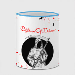 Кружка 3D Children of Bodom Z, цвет: 3D-небесно-голубой кант — фото 2