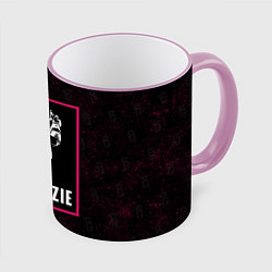 Кружка 3D Mozzie, цвет: 3D-розовый кант