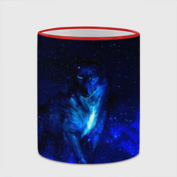 Кружка 3D Dark Wolf, цвет: 3D-красный кант — фото 2