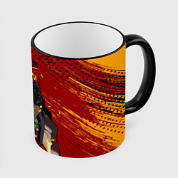 Кружка 3D Hades - Аид, цвет: 3D-черный кант