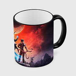 Кружка 3D THE ELDER SCROLLS, цвет: 3D-черный кант