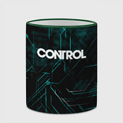 Кружка 3D CONTROL КОНТРОЛ, цвет: 3D-зеленый кант — фото 2