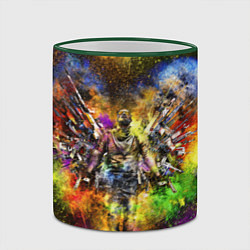 Кружка 3D CS GO Angel, цвет: 3D-зеленый кант — фото 2