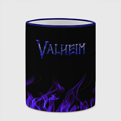 Кружка 3D Valheim, цвет: 3D-синий кант — фото 2