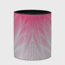 Кружка 3D Абстракция, цвет: 3D-белый + черный — фото 2