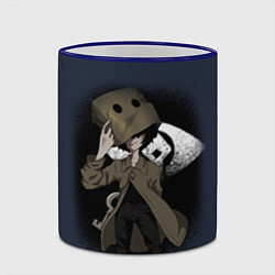 Кружка 3D Little Nightmares 2 MONO, цвет: 3D-синий кант — фото 2