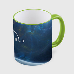 Кружка 3D Starfield, цвет: 3D-светло-зеленый кант