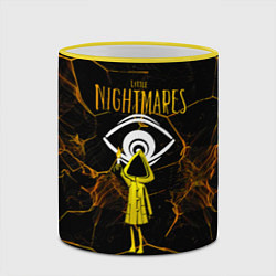 Кружка 3D Little Nightmares, цвет: 3D-желтый кант — фото 2