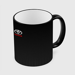Кружка 3D TOYOTA PASSION FOR LIFE, цвет: 3D-черный кант