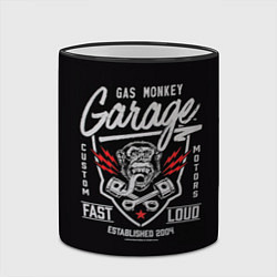 Кружка 3D Gas Monkey Garage, цвет: 3D-черный кант — фото 2