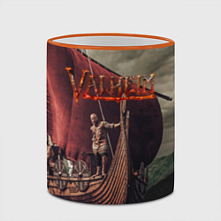 Кружка 3D Valheim, цвет: 3D-оранжевый кант — фото 2