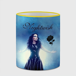 Кружка 3D Nightwish, цвет: 3D-желтый кант — фото 2