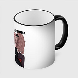 Кружка 3D MONOKUMA JUNKO, цвет: 3D-черный кант