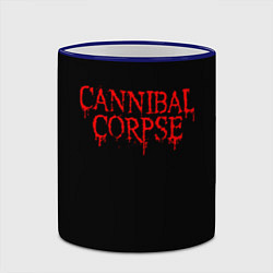 Кружка 3D Cannibal Corpse, цвет: 3D-синий кант — фото 2