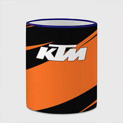 Кружка 3D KTM КТМ, цвет: 3D-синий кант — фото 2