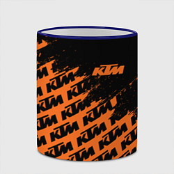 Кружка 3D KTM КТМ, цвет: 3D-синий кант — фото 2
