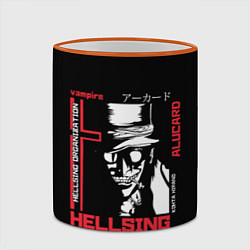 Кружка 3D Hellsing, цвет: 3D-оранжевый кант — фото 2