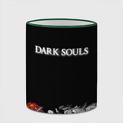 Кружка 3D 8bit Dark Souls, цвет: 3D-зеленый кант — фото 2
