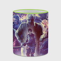 Кружка 3D Resident Evil 25-летие, цвет: 3D-светло-зеленый кант — фото 2