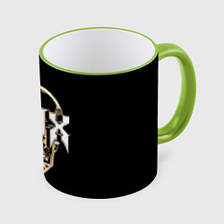 Кружка 3D DMX Skull, цвет: 3D-светло-зеленый кант