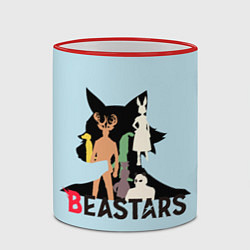 Кружка 3D All beastars, цвет: 3D-красный кант — фото 2
