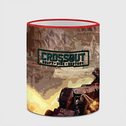 Кружка 3D CROSSOUT 2021, цвет: 3D-красный кант — фото 2