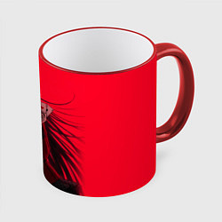 Кружка 3D ЮМЭКО БЕЗУМНЫЙ АЗАРТ, цвет: 3D-красный кант