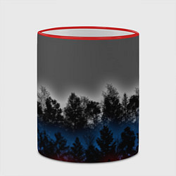 Кружка 3D Флаг из леса, цвет: 3D-красный кант — фото 2