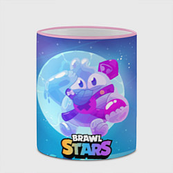 Кружка 3D Сквик Squeak Brawl Stars, цвет: 3D-розовый кант — фото 2