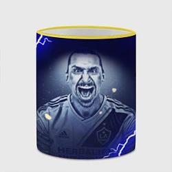 Кружка 3D Златан Ибрагимович ZLATAN Z, цвет: 3D-желтый кант — фото 2