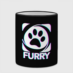 Кружка 3D Furry, цвет: 3D-черный кант — фото 2
