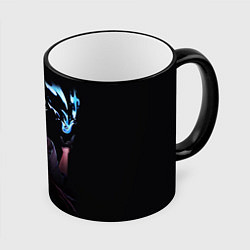 Кружка 3D ТАРТАЛЬЯ - GENSHIN IMPACT NEON, цвет: 3D-черный кант