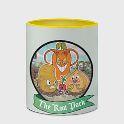 Кружка 3D The Root Pack, цвет: 3D-белый + желтый — фото 2