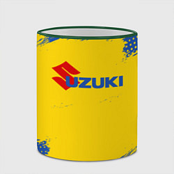 Кружка 3D Suzuki Сузуки Z, цвет: 3D-зеленый кант — фото 2