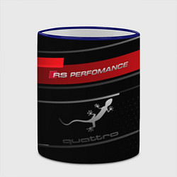 Кружка 3D RS PERFOMANCE QUATTRO Z, цвет: 3D-синий кант — фото 2