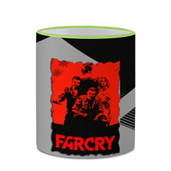 Кружка 3D FARCRY, цвет: 3D-светло-зеленый кант — фото 2