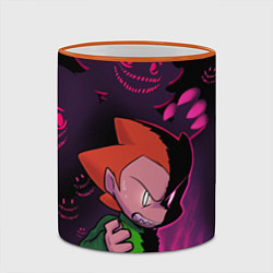 Кружка 3D Friday Night Funkin FNF, цвет: 3D-оранжевый кант — фото 2