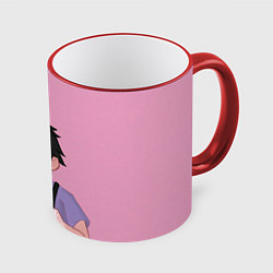 Кружка 3D Young Lil Peep, цвет: 3D-красный кант